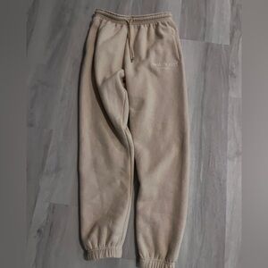 White fox sweatpants size small